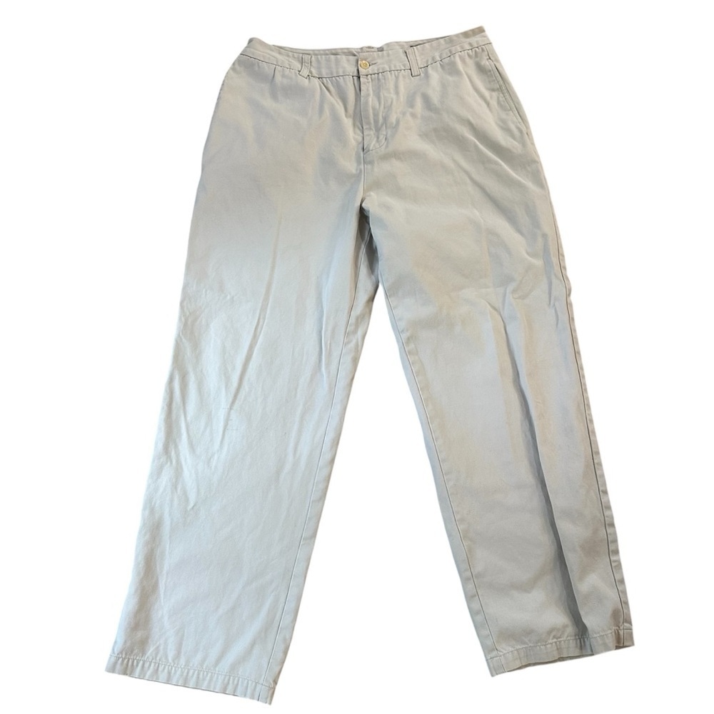 Vineyard Vines by Shep & Ian Men’s Light Khaki Chino Pants Sz 34x30 GUC